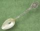 California Themed Manchester Sterling Silver Souvenir Spoon Souvenir Spoons photo 5