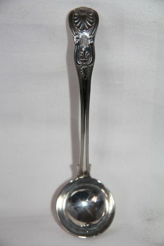 Kings Pattern Silver Sauce Ladle By Mary Chawner,  London C1836. photo