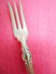 Troy 1835 Wallace Long Handle Pickle Fork Year 1902 Antique Flatware Wallace photo 5