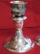 Gorham Sterling Silver Hurricane Candlesticks,  Never Candlesticks & Candelabra photo 2