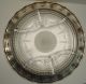 Wallace Sterling Silver 4601 - 9 5 Part Tray Cut Glass Platters & Trays photo 2