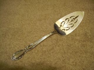 Rogers 1956 Royal Manor Or Masterpiece Pastry Pie Server Is Silverplate photo