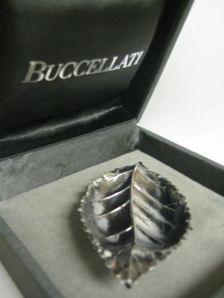 Gianmaria Buccellati Sterling Silver Rose Leaf Dish photo