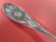 Antique Silver Serving Spoon Medallion Rogers 1867 Fluted Bowl Gorgeous International/1847 Rogers photo 2