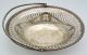 Antique English Sterling Silver 1780 Pierced Handled Bowl Bowls photo 1