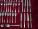 Reed & Barton Flatware Silver Antique Spoons Forks Knives Old 43 Piece Set Lot Reed & Barton photo 3