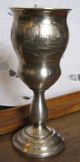 Antique Sterling Silver Kiddush Cup Other photo 6