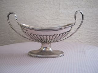 Unique,  Victorian,  Solid Silver Pedestal Bowl,  By Edward Hutton photo
