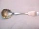 Fine 200 Y Old L Le Gross Silversmith Salt Spoon Sterling Coin Silver Mint Shell Gorham, Whiting photo 2