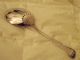 Large Sterling Silver Deep Shell Serving Spoon With Relief Roses Excel Vintage Other photo 3