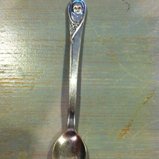 Vintage Winthorp Silverplate Gerber Baby Spoon photo