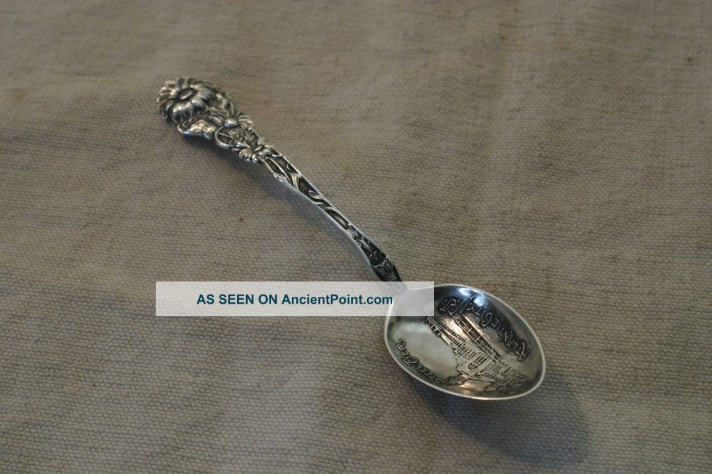 10.  1g Paye & Baker Atlantic City New Jersey Steel Pier Souvenir Spoon Souvenir Spoons photo