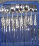 Godinger Sp - Olde Bouquet Flatware & Serv - Hagerty Silver Cloth Storage - 71 Pieces Other photo 4