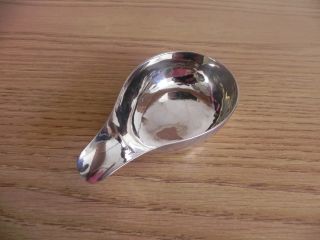 Very Old Antique Solid Silver Libation Bowl Or Spout Bowl - London - Circa 1745 photo