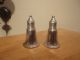 Sterling Silver Salt Pepper Shakers Glass Lined Salt & Pepper Shakers photo 2