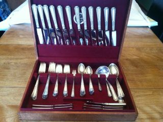Towle Louis Xiv (1924) Sterling Silver 84 - Piece Service For 12,  No Monogram. photo