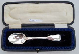 Good Geogeian Spoon,  Dated 1817 Solid Sterling Silver Hall Marked. photo