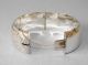 Stunning Vintage Sterling Silver Bangle - Birm 1959 - Heavy 43 Gms - Ex Cond Sterling Silver (.925) photo 4