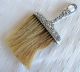 Antique Victorian Mauser Repousse Sterling Silver Clothes Lint Bonnet Hat Brush Brushes & Grooming Sets photo 6