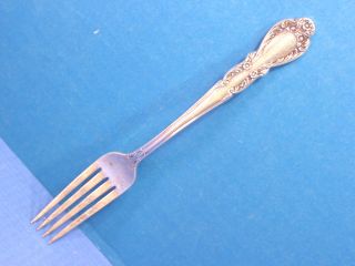 Rogers Brothers Sterling Silver - Old Charleston Pattern - Fork - 1951 photo