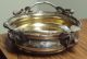 Antique Silver Plated Berry Bowl,  Gold Washed,  2 Handles By Barbour Silver Co Other photo 1