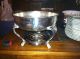 Fb Rogers Silver Plate Chafing Dish Base And Lid Glass Dish Platters & Trays photo 5