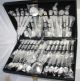 Unused Silverplated Flatware Set Floral Pattern Complete Service For 12 51 Pcs Unknown photo 3