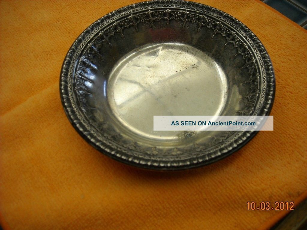 Vintage Reed & Barton Silver - Plated Bowl - 1949 Bowls photo