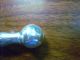 Vintage Estate Sterling Silver Barbell Baby Rattle 30.  1 Grams Other photo 1