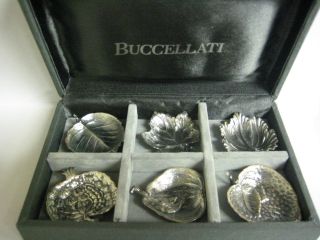 Gianmaria Buccellati Sterling Silver Set Of 6 Miniatures photo