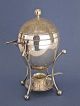 Antique Silver Plated Egg Coddler 1920 Cruet Stand Warmer Dish Coaster Dishes & Coasters photo 1