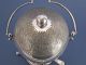 Antique Silver Plated Egg Coddler 1920 Cruet Stand Warmer Dish Coaster Dishes & Coasters photo 3