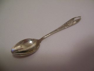 Sterling Silver Souvenir Spoon From San Diego,  California photo