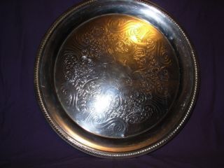 Fb Rogers Silverplated Tray photo