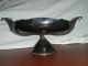 Vintage Meriden B.  Company Pedestal Serving Dish Calla Lily Late 1800’s Bowls photo 1