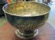 Antique English Folgate Hand Chased Silver Plated Punch Bowl 19th Century Bowls photo 4