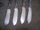 4 Gorham 1888 Royal Individual Butter Spreader Knives Silverplate Victorian Other photo 3