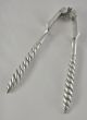 Ornate Antique Vintage Twisted Heavy Silver Plated Epns Nut Crackers Other photo 1