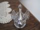 Antique Sterling Siver And Crystal Swan Double Open Salt Dip Lovely Salt Cellars photo 4