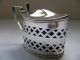 Victorian Solid Silver Mustard Pot Hallmarked Chester 1896 By Florence Warden Mustard Pots photo 3