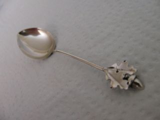Figural Sterling Silver Coffee Spoon photo