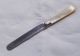 Antique 1913 Silver & Mop Butter Knife,  George Howson,  Sheffield,  42.  8 Grams Other photo 1