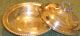 Covered Silver Plated Bowl,  Good Condition,  1950 ' S Bowls photo 1