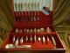 Silver Plate Flatware With Chest,  51 Pieces,  1847 Rogers Bros. Oneida/Wm. A. Rogers photo 1