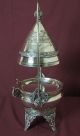 Victorian Hartford Silver Plated Hanging Cover Butter Dish Mint Condition Butter Dishes photo 1