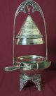 Victorian Hartford Silver Plated Hanging Cover Butter Dish Mint Condition Butter Dishes photo 2