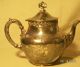 Antique Silver Plate Tea Coffe Pot Server Meridan ? Tea/Coffee Pots & Sets photo 1