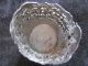Antique Silverplate Glass Holder Marked Fbw&s Ornate Cherubs Probably Victorian Other photo 1