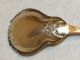 Sterling Silver Relish Or Olive Spoon,  Baker Manchester; Bms16,  C1915,  6 1/2 