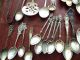 100 Pieces - Spoon Collection - Assorted Demitasse And Others Gorham, Whiting photo 3